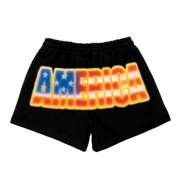 AMERICA Shorts Black