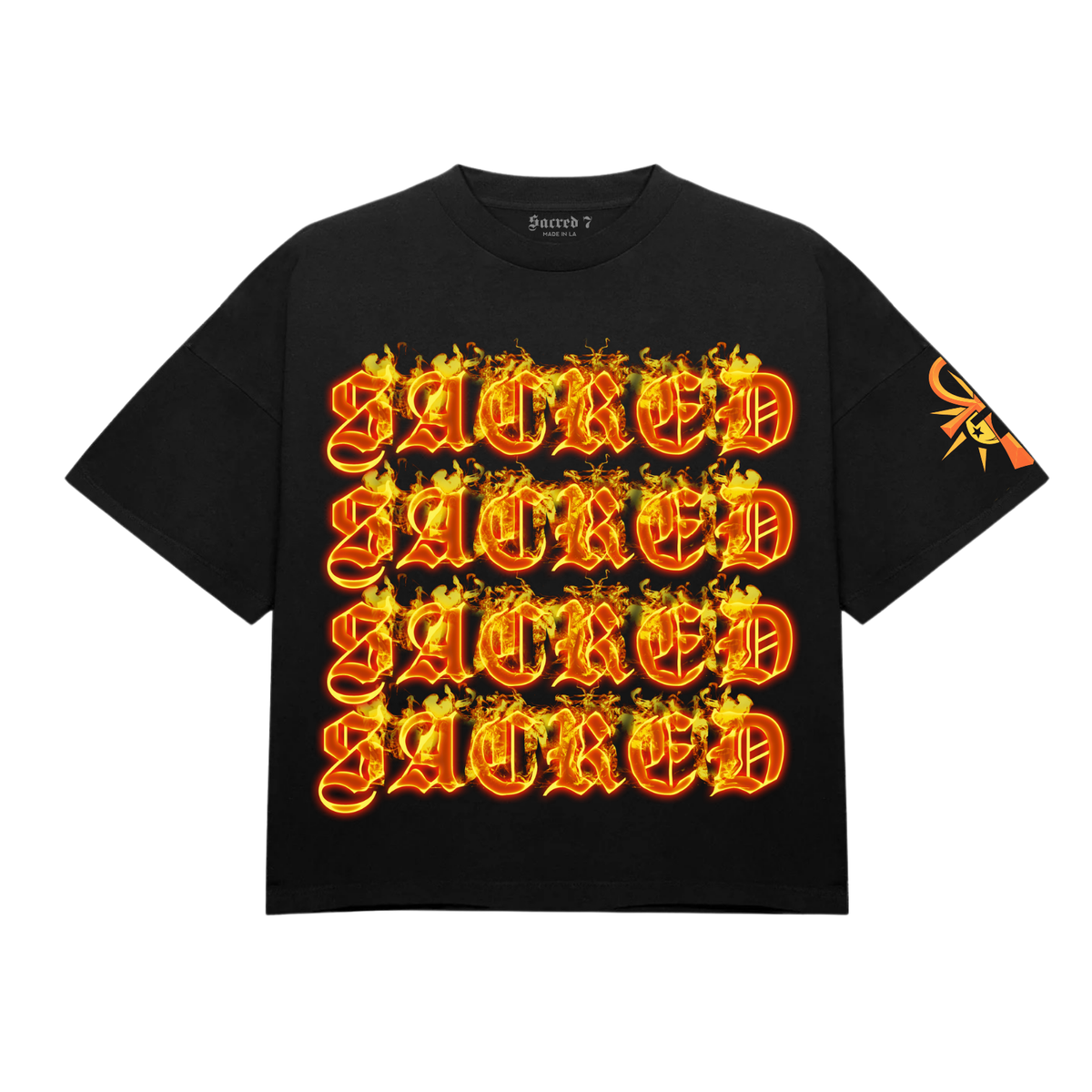SACRED - ON FIRE Heavy Tee