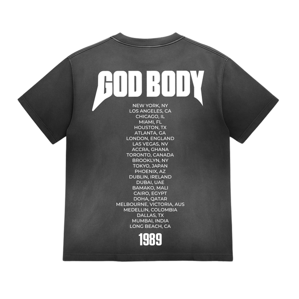 Exclusive God Body Tour Tee