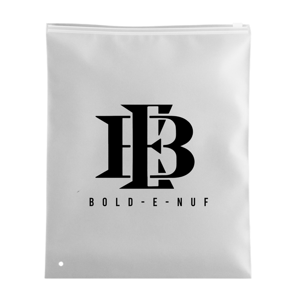 Bold E-Nuff Frosted Bags