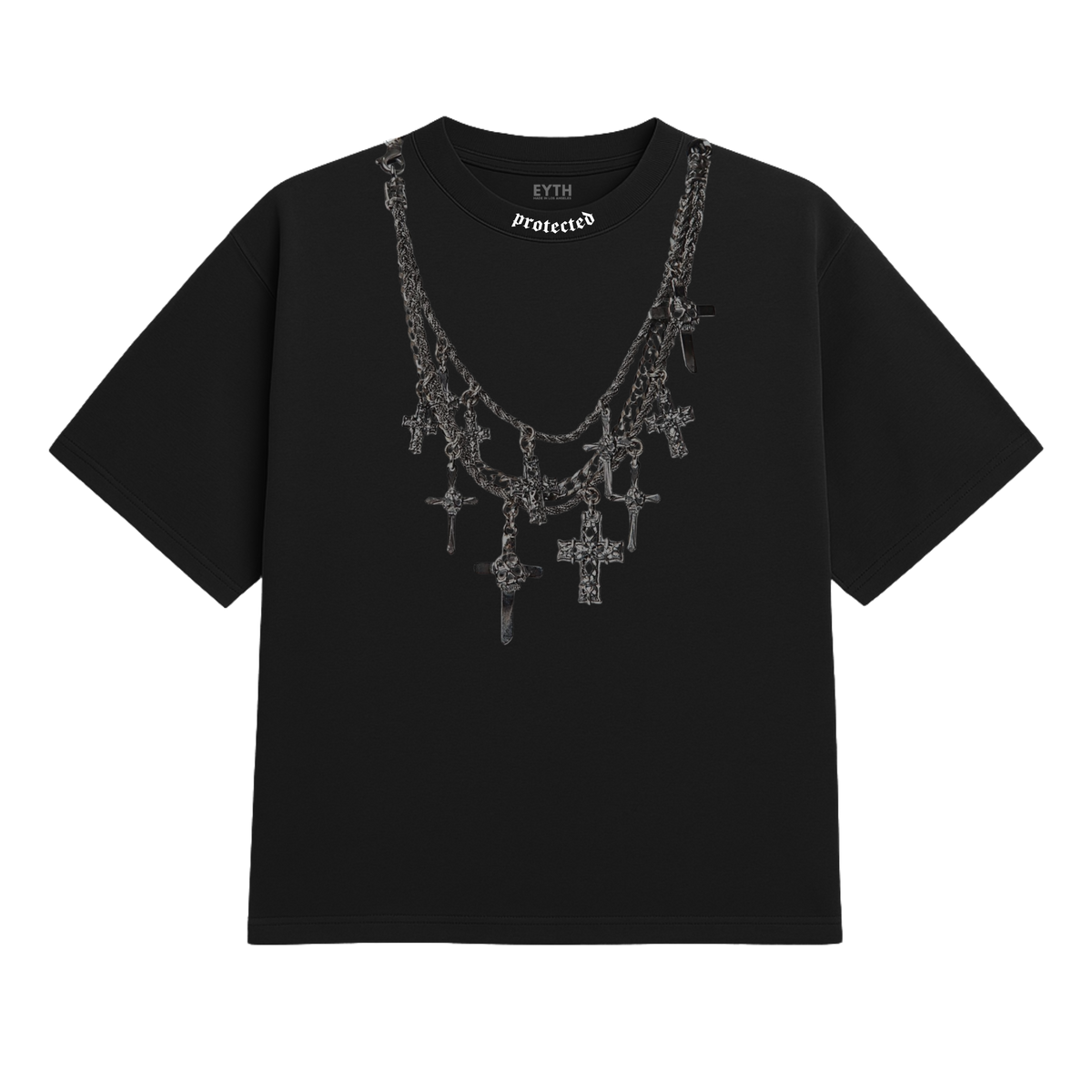 EYTH - Cross Piece Necklace Tee