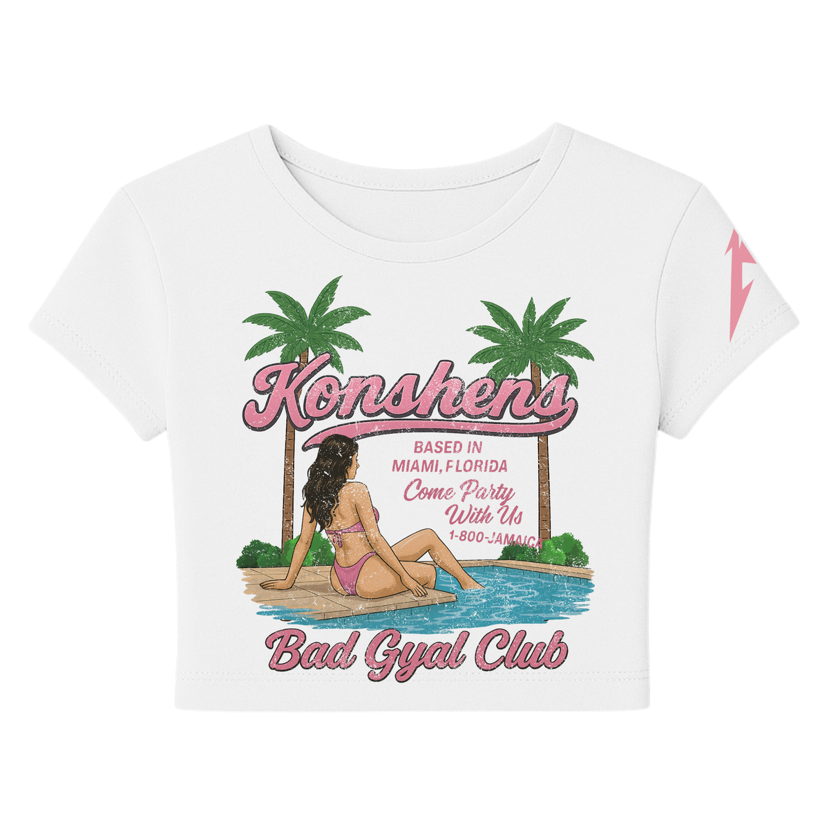 Konshens - Bad Gyal - Baby Tee