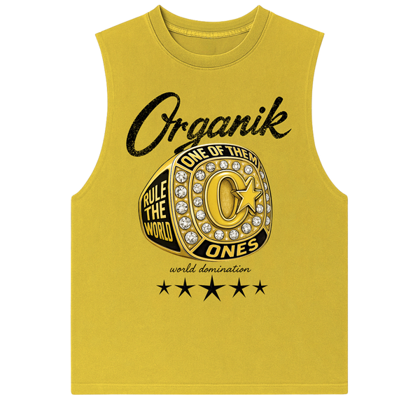 Organik Lyfestyle World Domination Sleeveless Tee
