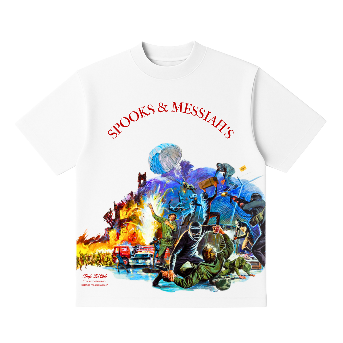 Spooks and Messiah's Graphic Tee