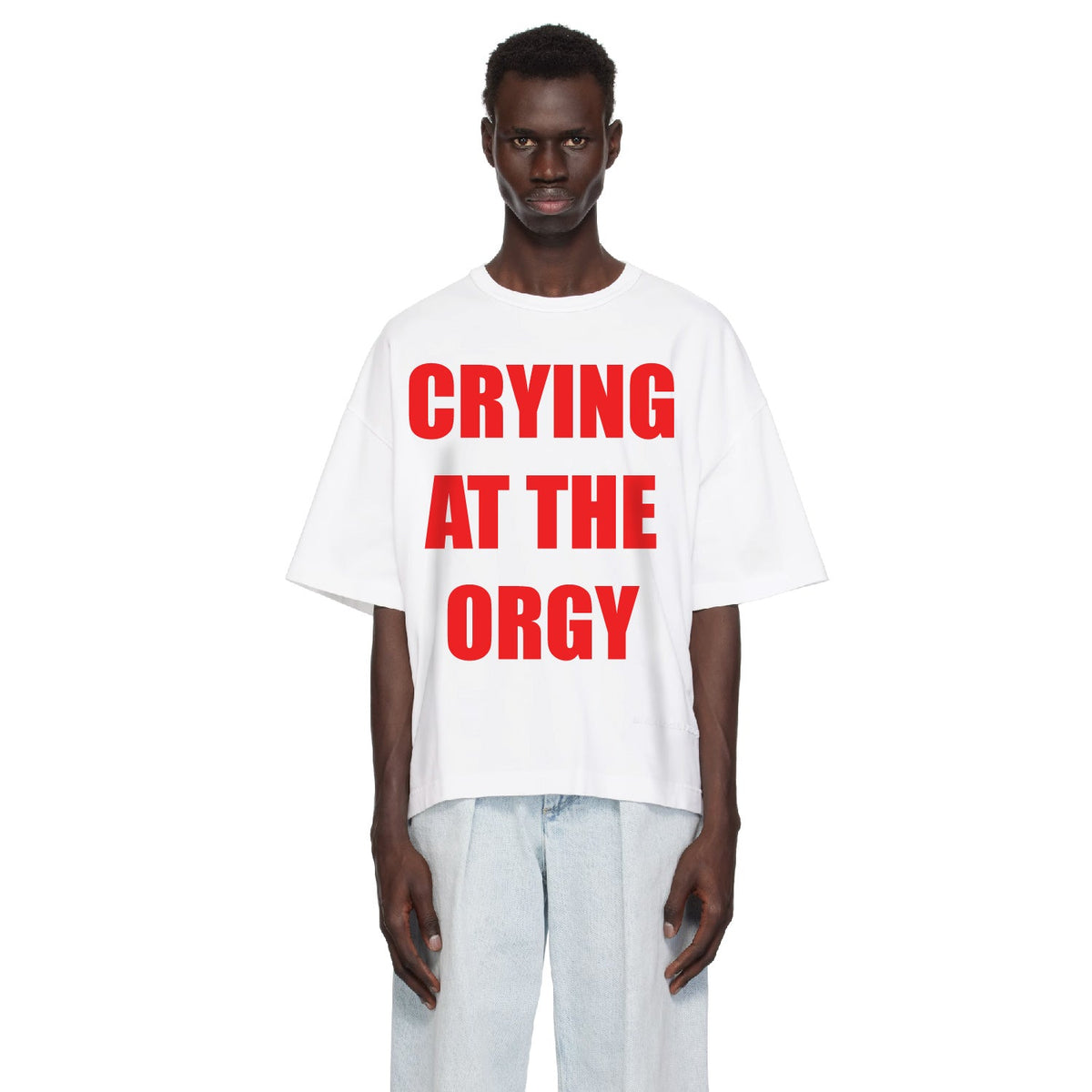 Cring At The O Tee White