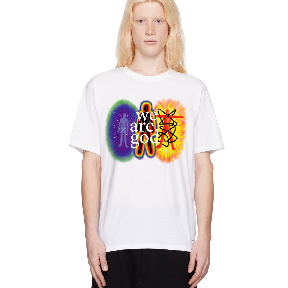 Cosmic God Tee White