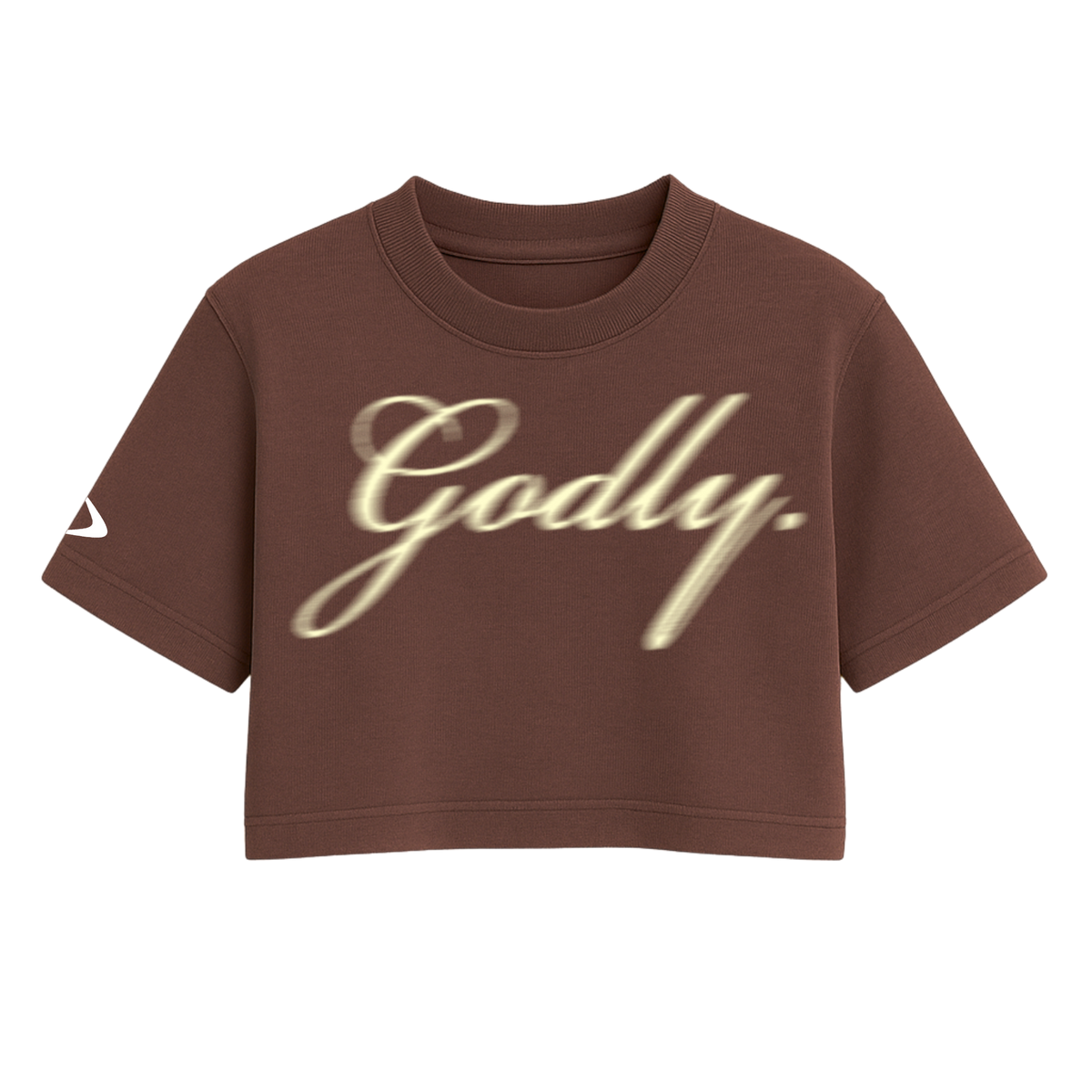High LVL - Godly One Size Crop Tee
