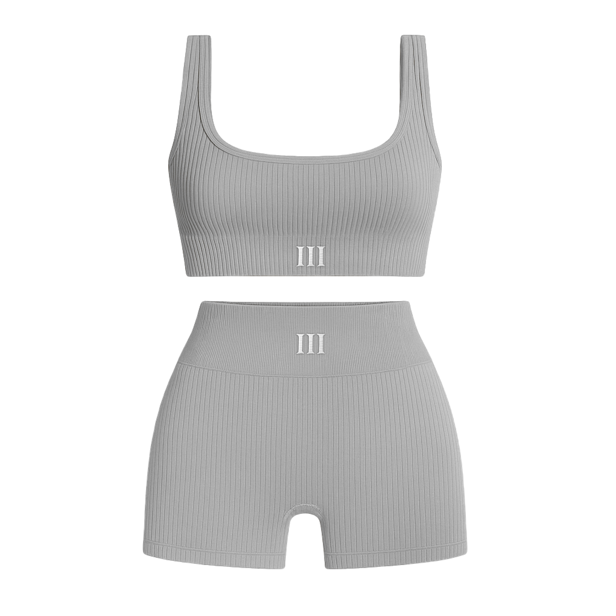 Accountability Partner Ribbed Athletic Short Set