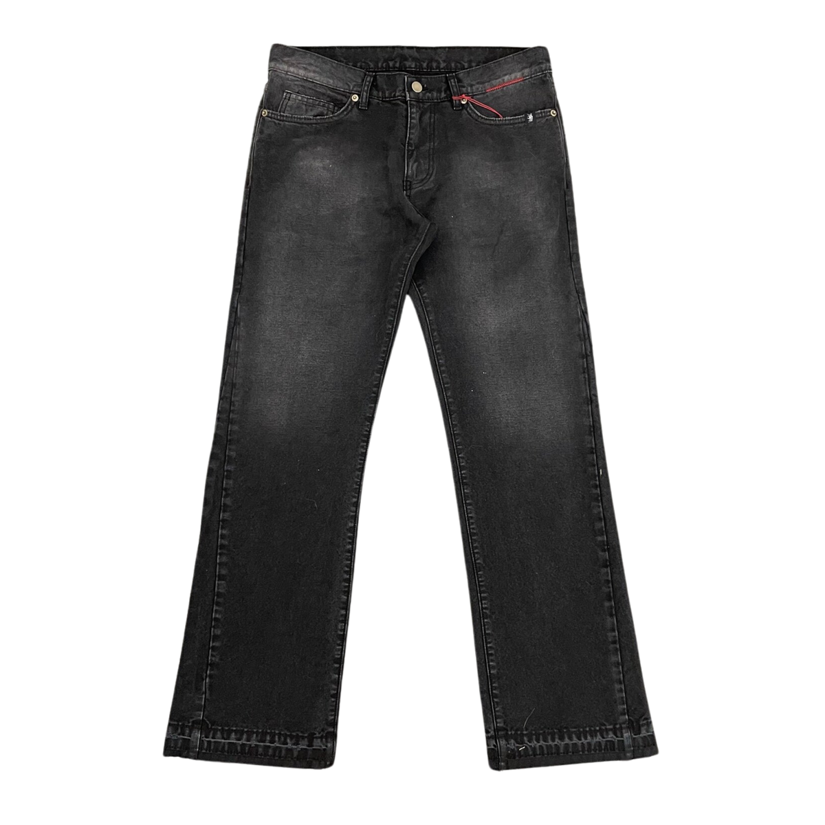 Rollin Loud - CLASSIC 5 POCKET BOOT LEG DENIM AGED BLACK