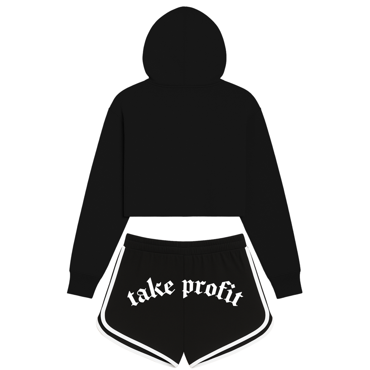 EYTH - Crop Hoodie Set