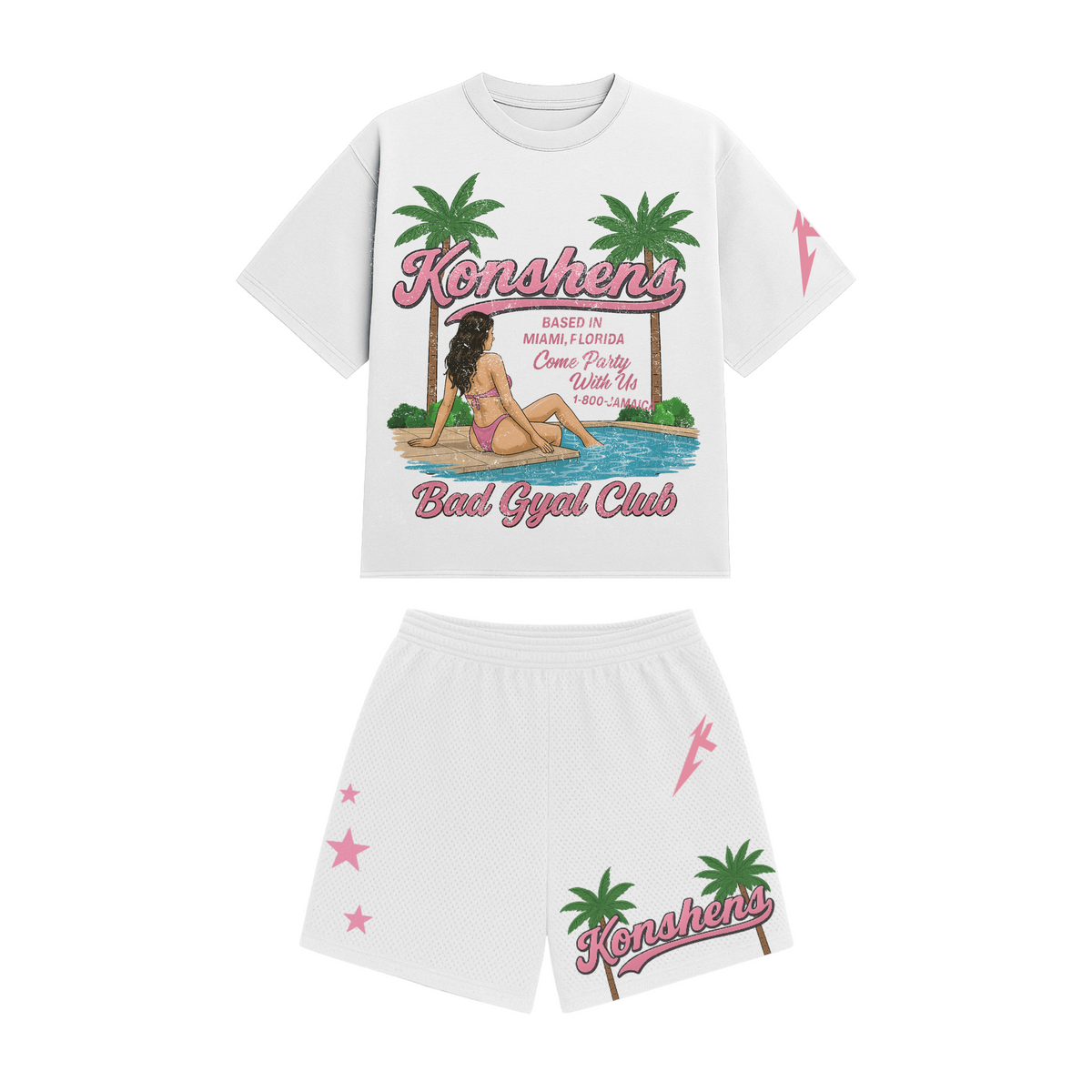 Konshens - Bad Gyal - Short Set
