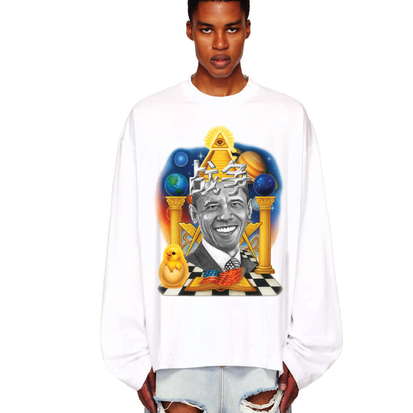 ESOTERTIC Longsleeve White