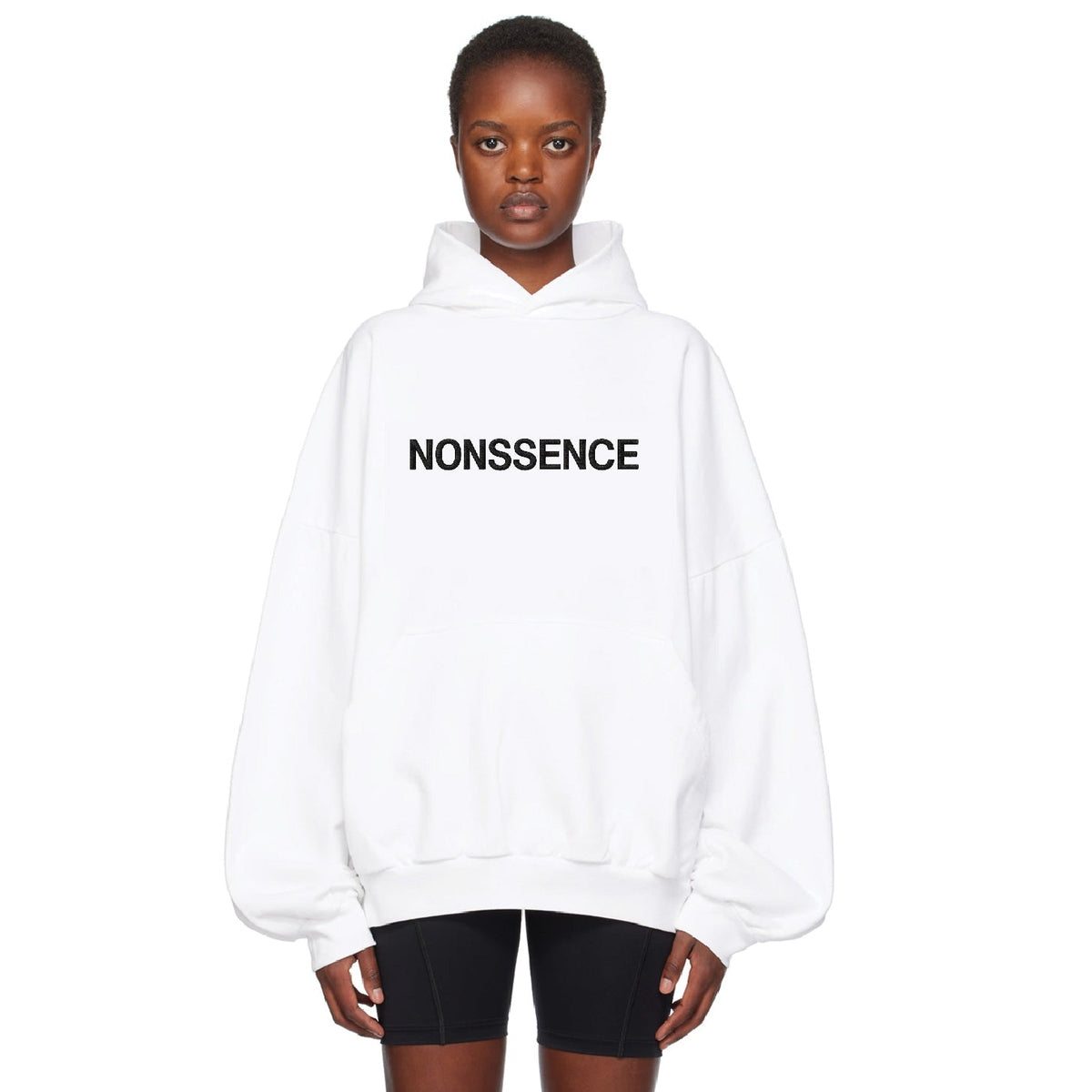 Embroidered Logo Hoodie