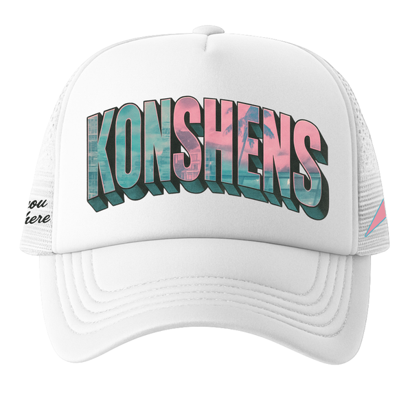 Konshens - Wish You Were Here Trucker Hat
