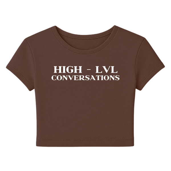 High LVL Conversations - Baby Tee