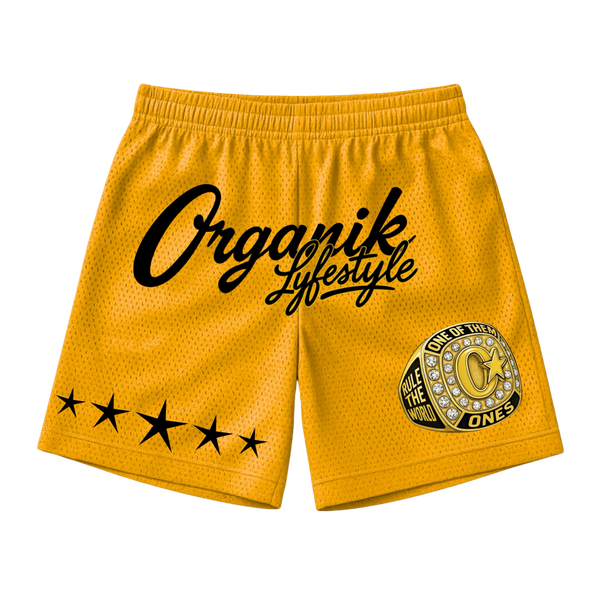 Organik Lyfestyle World Domination Mesh Shorts