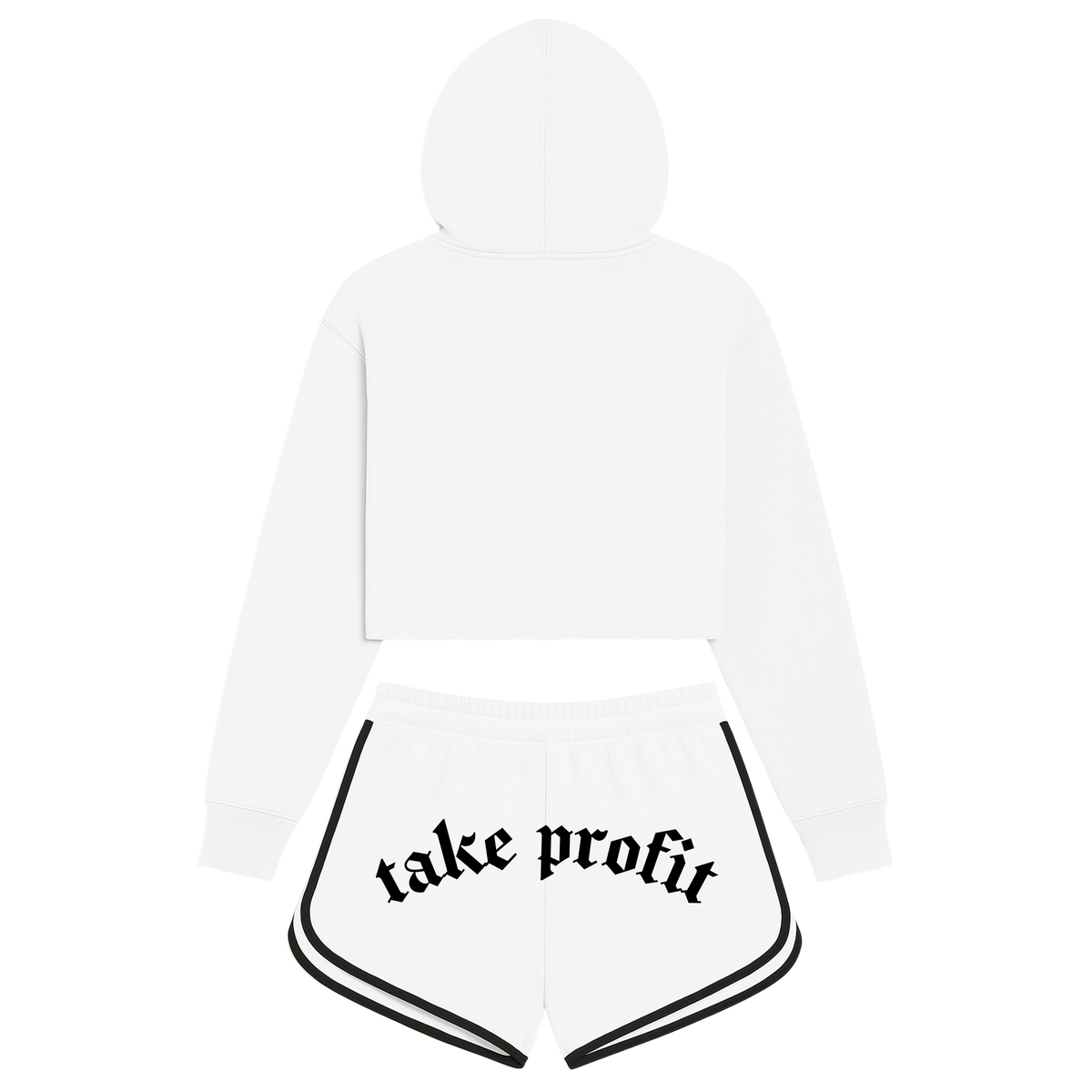 EYTH - Crop Hoodie Set
