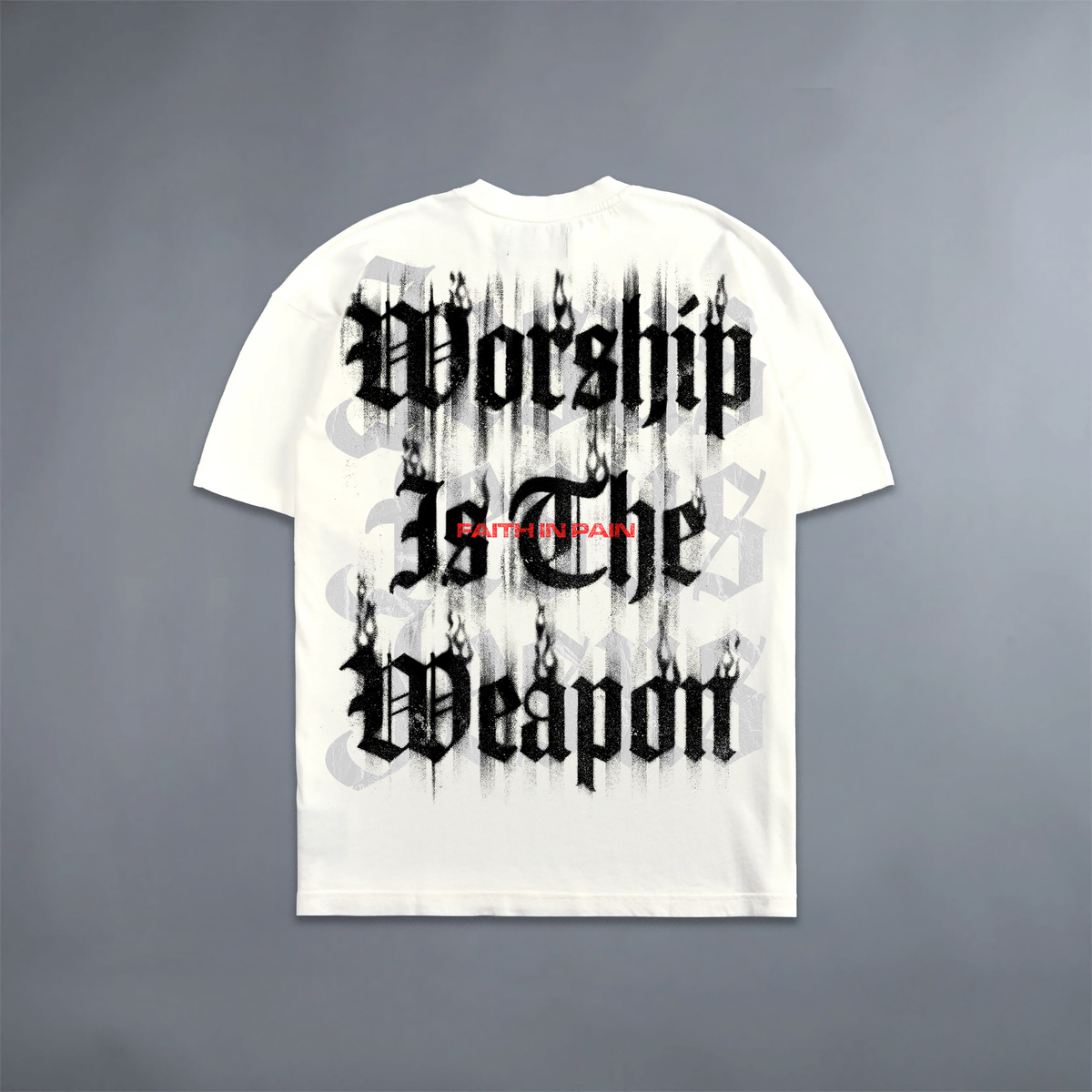 White Worship Tee - TIKTOK