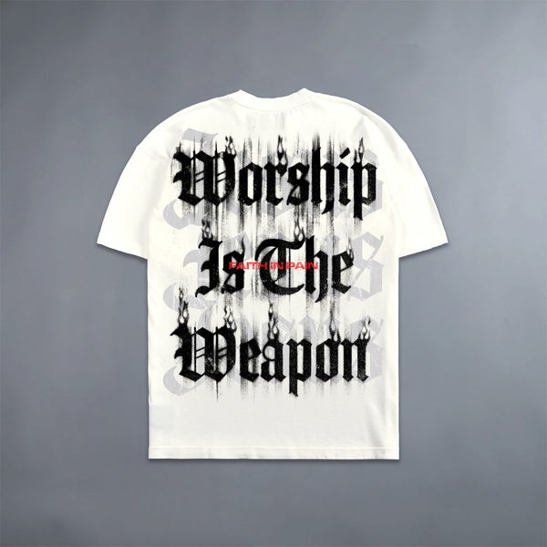 White Worship Tee