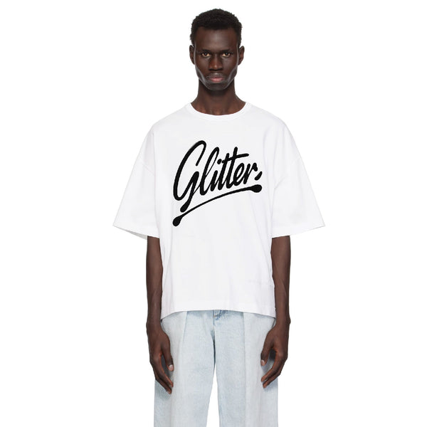 Glitter Tee White