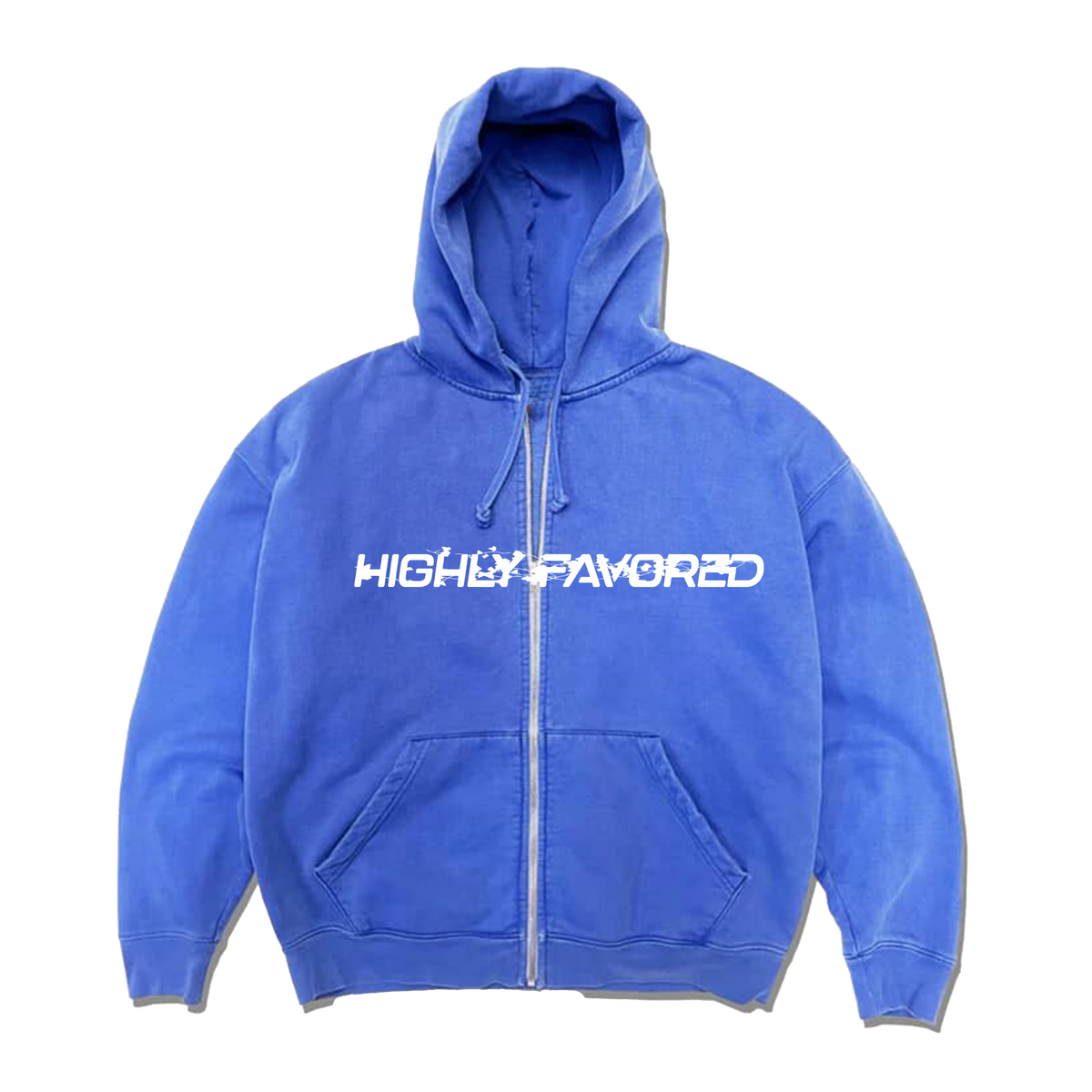 Highly Favored Zip Up Hoodie
