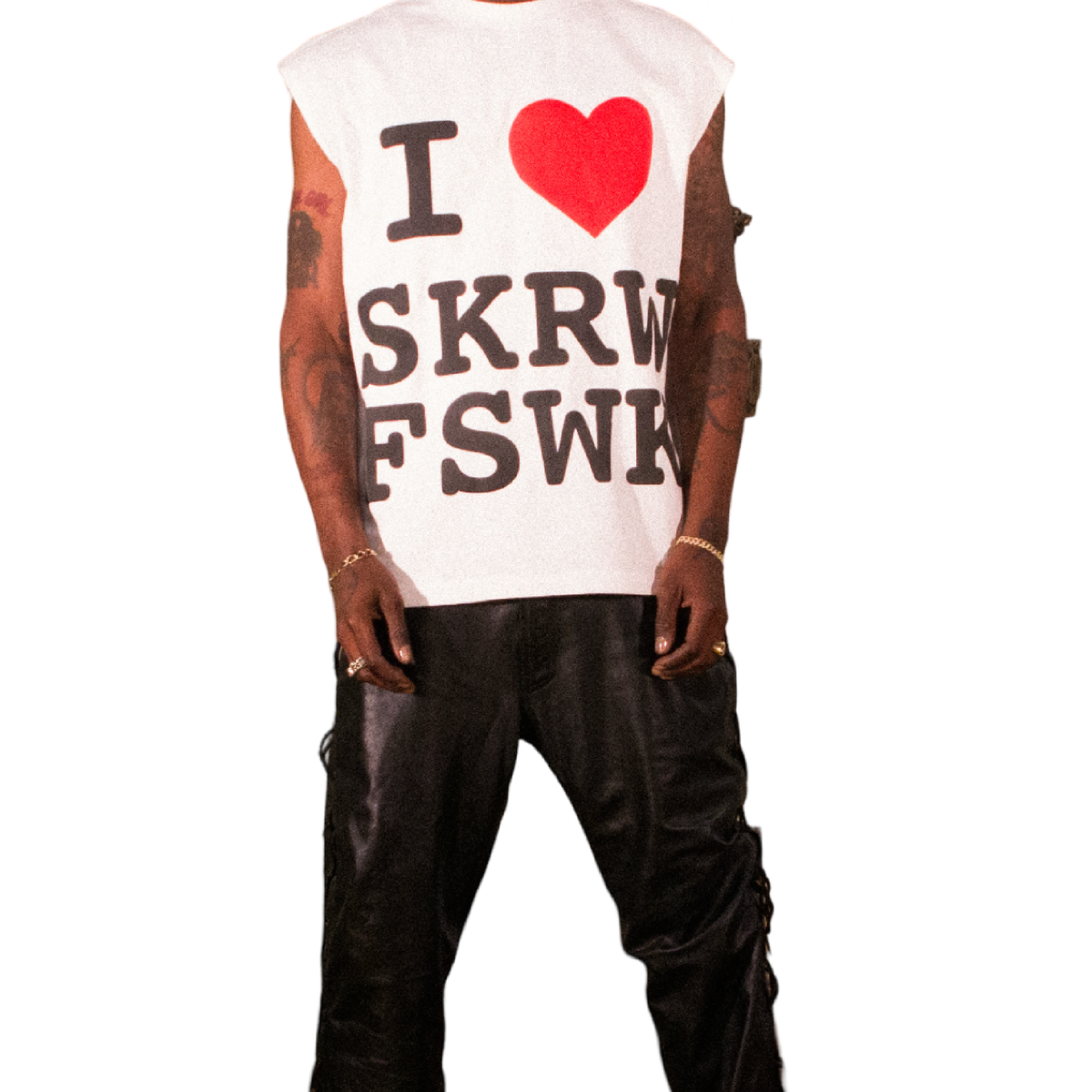 Heart SR Sleeveless Top