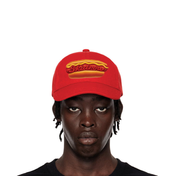 Hot Dog Hat Red