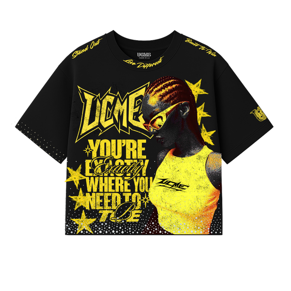 UCME - Starborn Heavy Crop Tee