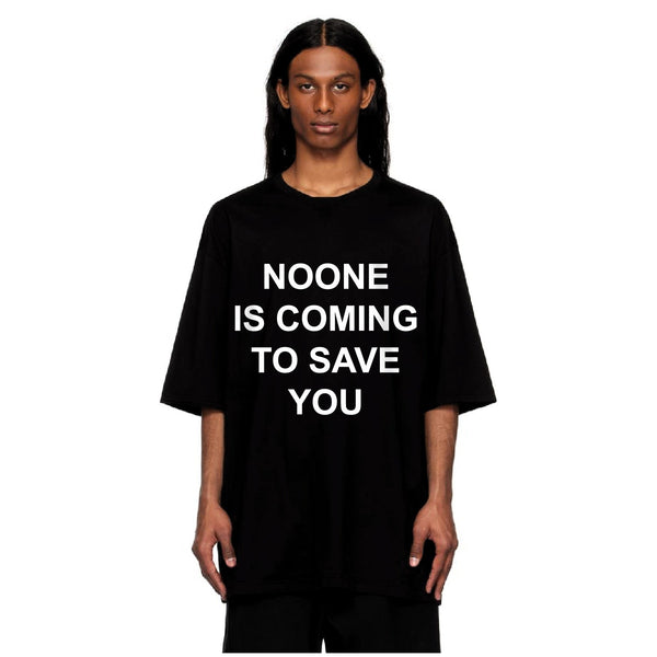 Noones Coming Tee Black