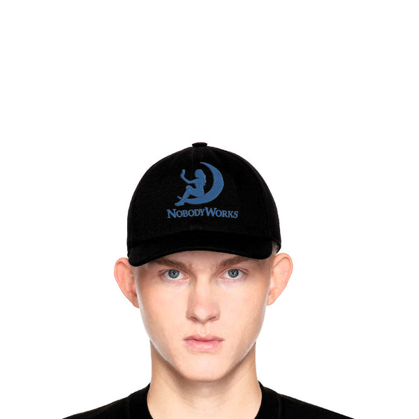 Nobody Works Hat Black