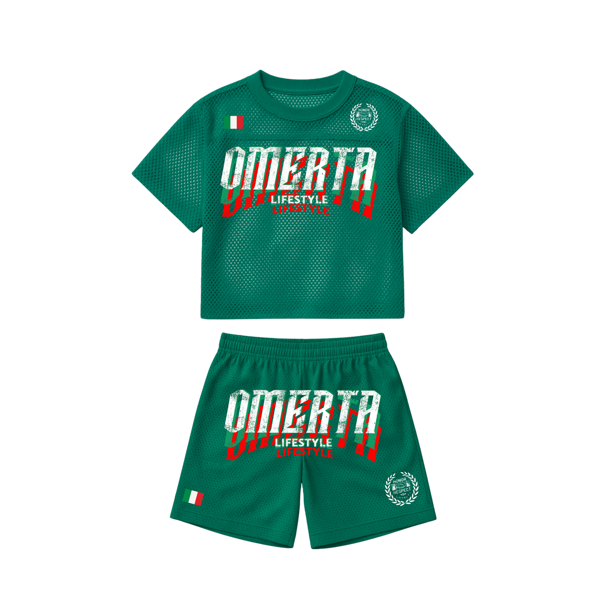 Omerta Lifestyle Mesh Jersey Set