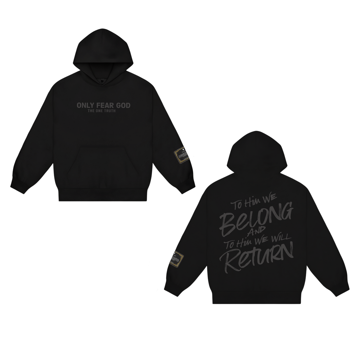 Only Fear God - Hoodie