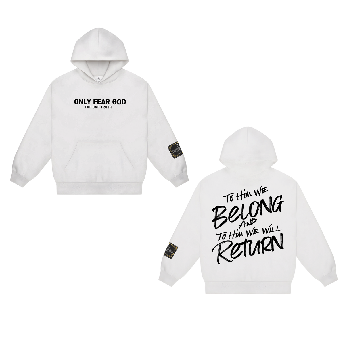 Only Fear God - Hoodie