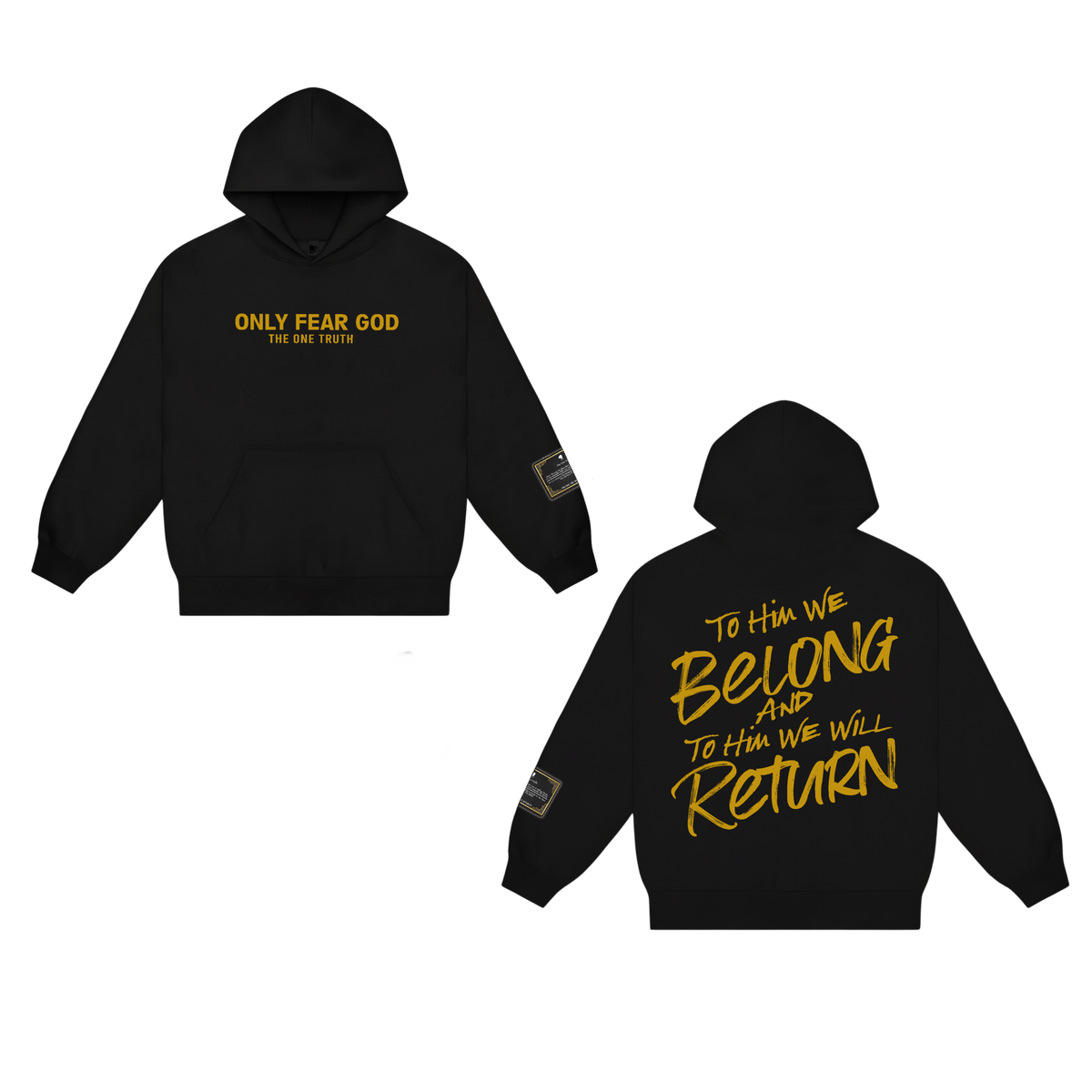 Only Fear God - Hoodie