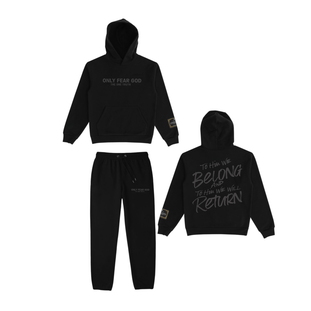 Only Fear God - Classic Hoodie Set