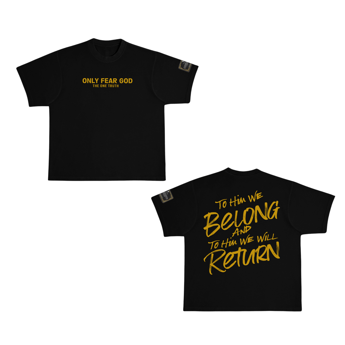 Only Fear God - T-Shirt