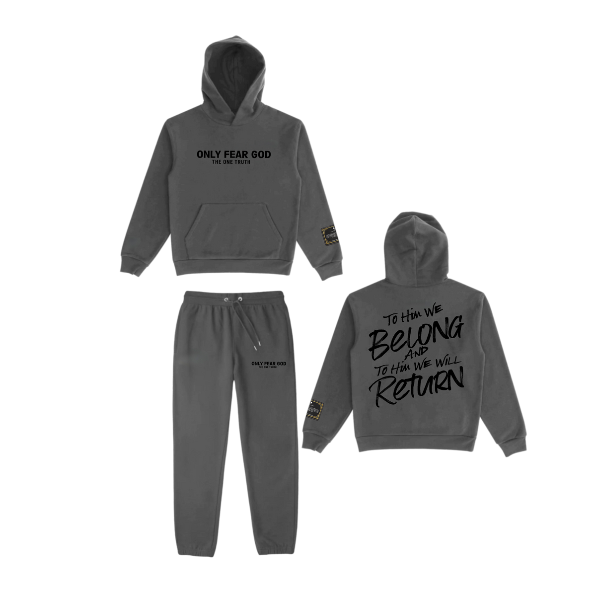 Only Fear God - Classic Hoodie Set