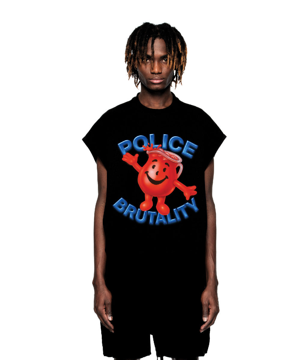 Police Brutality Sleeveless Black