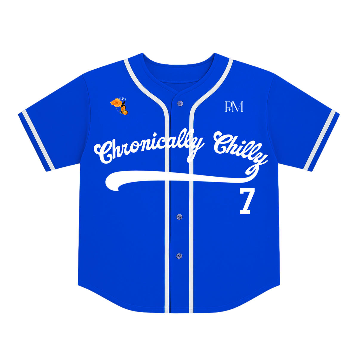 Chronically Chilly Baseball Jersey