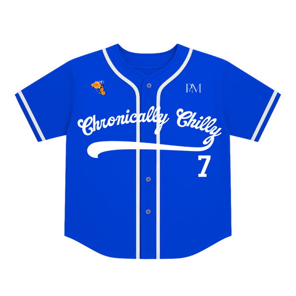 Chronically Chilly Baseball Jersey
