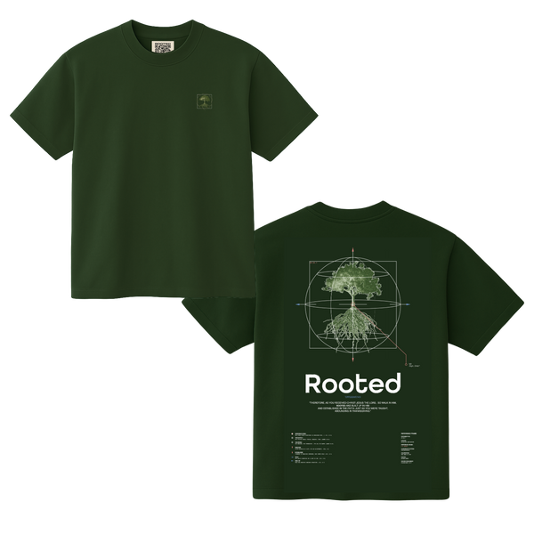 Rooted Garment Dyed Tee