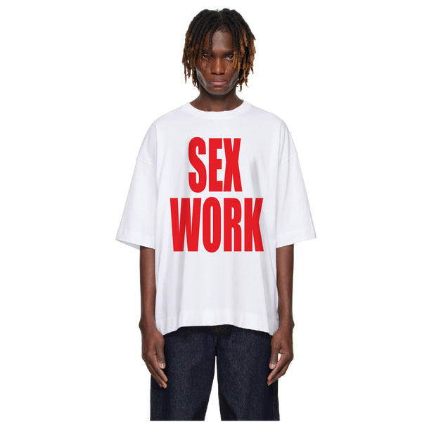 Sex Work Tee White