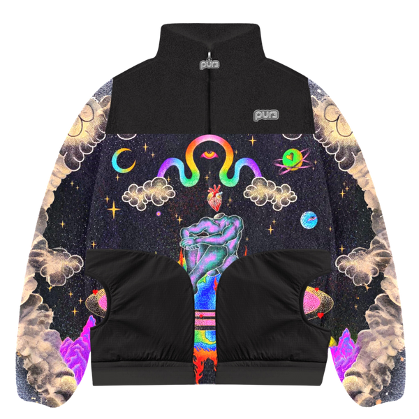 Burn The Sky Sherpa Jacket