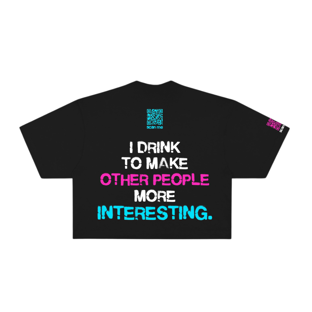Marilyn OS Crop Tee
