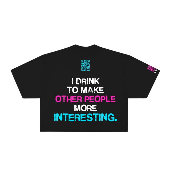 Marilyn OS Crop Tee
