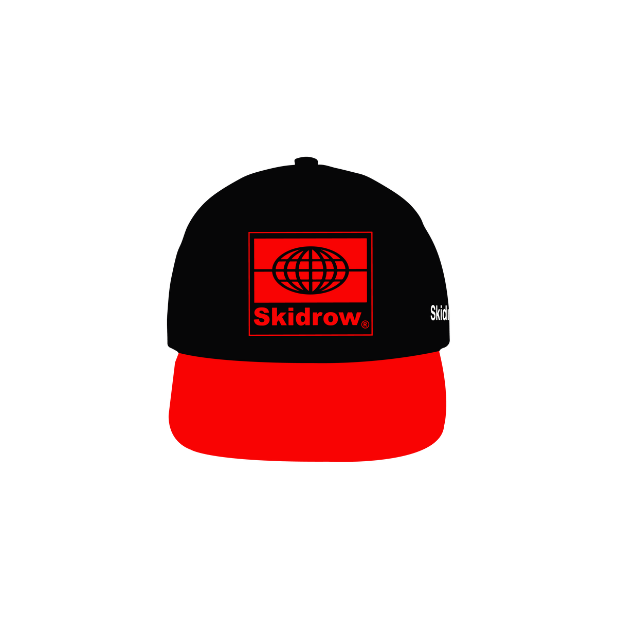 Skidrow Global Hat Red/Black