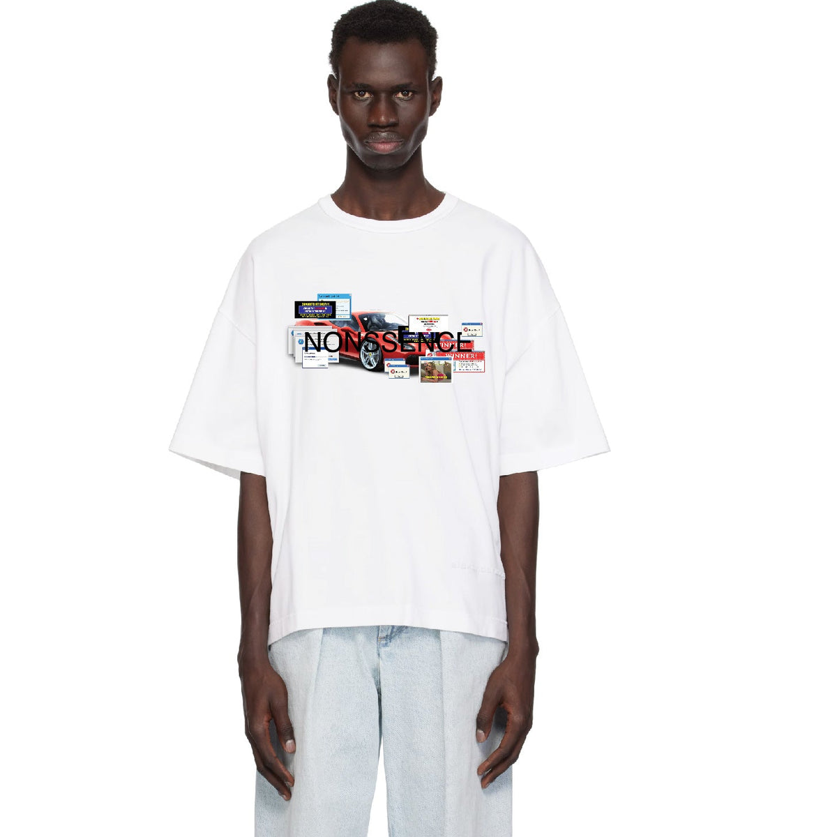 Spamnonssence Tee White