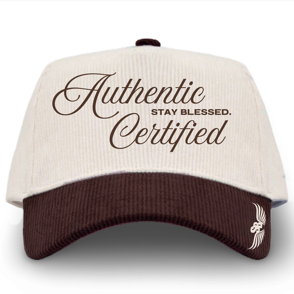 Authentic Certified Corduroy Hat