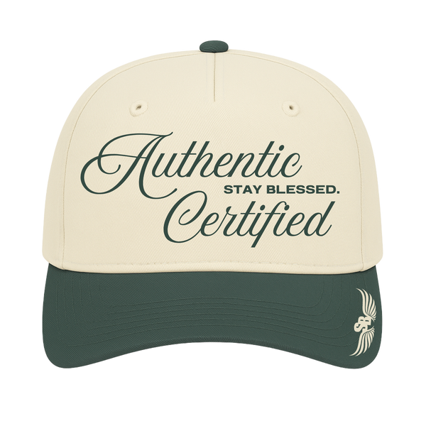 Stay Blessed Certified Authentic 5 Panel Cap