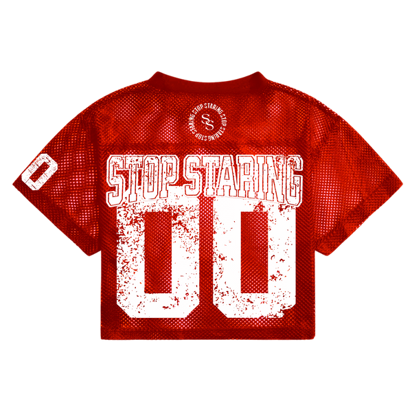 Stop Staring - Mesh Oversized Shirt